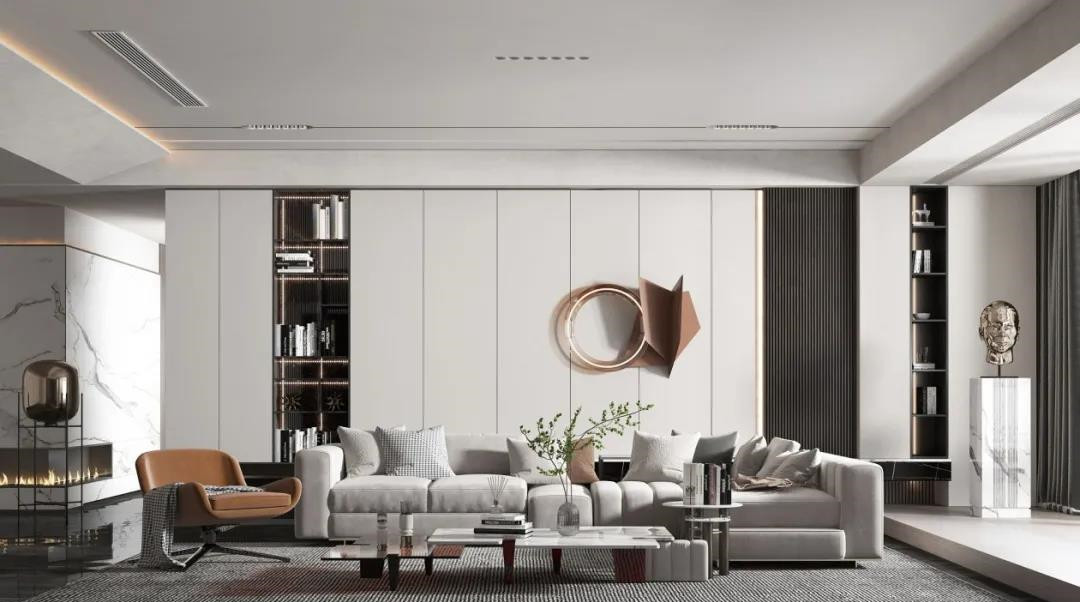 140㎡淺色系全屋定制，溫暖舒適聚于一處！
